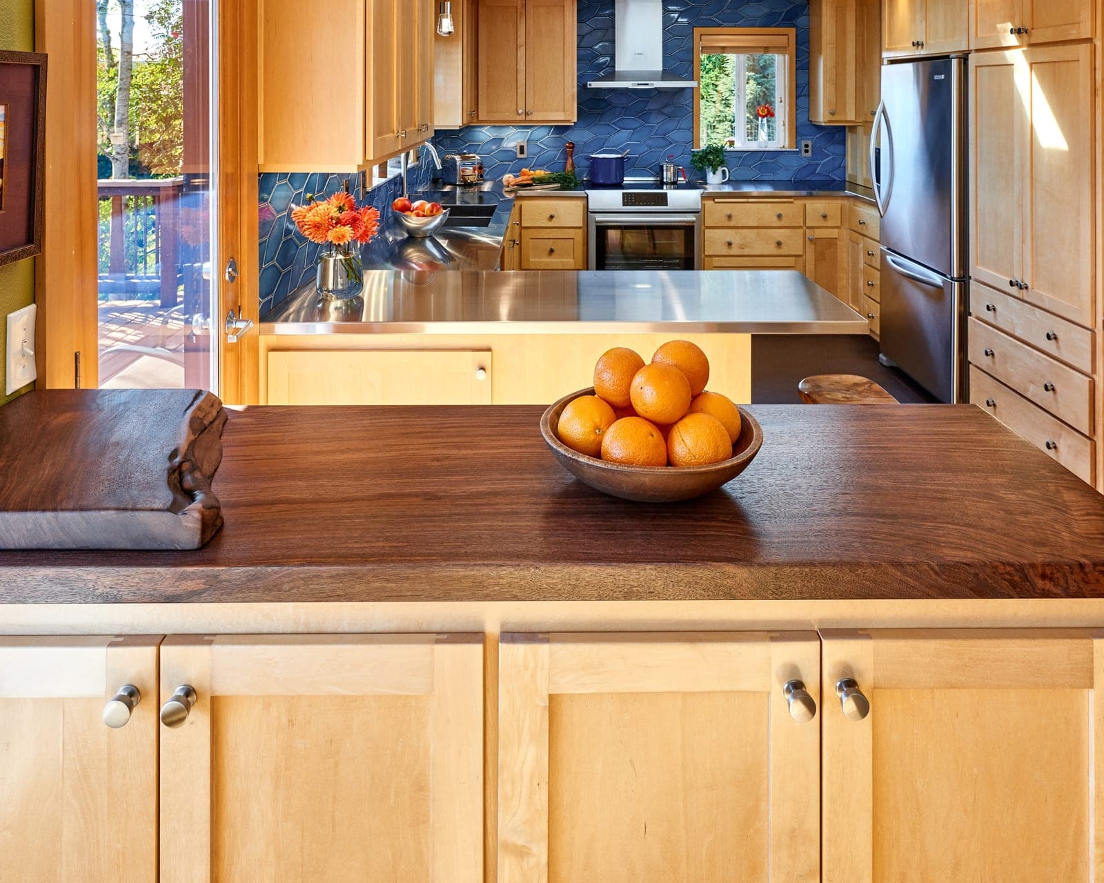 Corvallis Blue Kitchen Remodel — photo 4