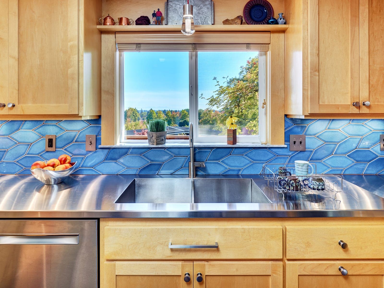 Corvallis Blue Kitchen Remodel — photo 6
