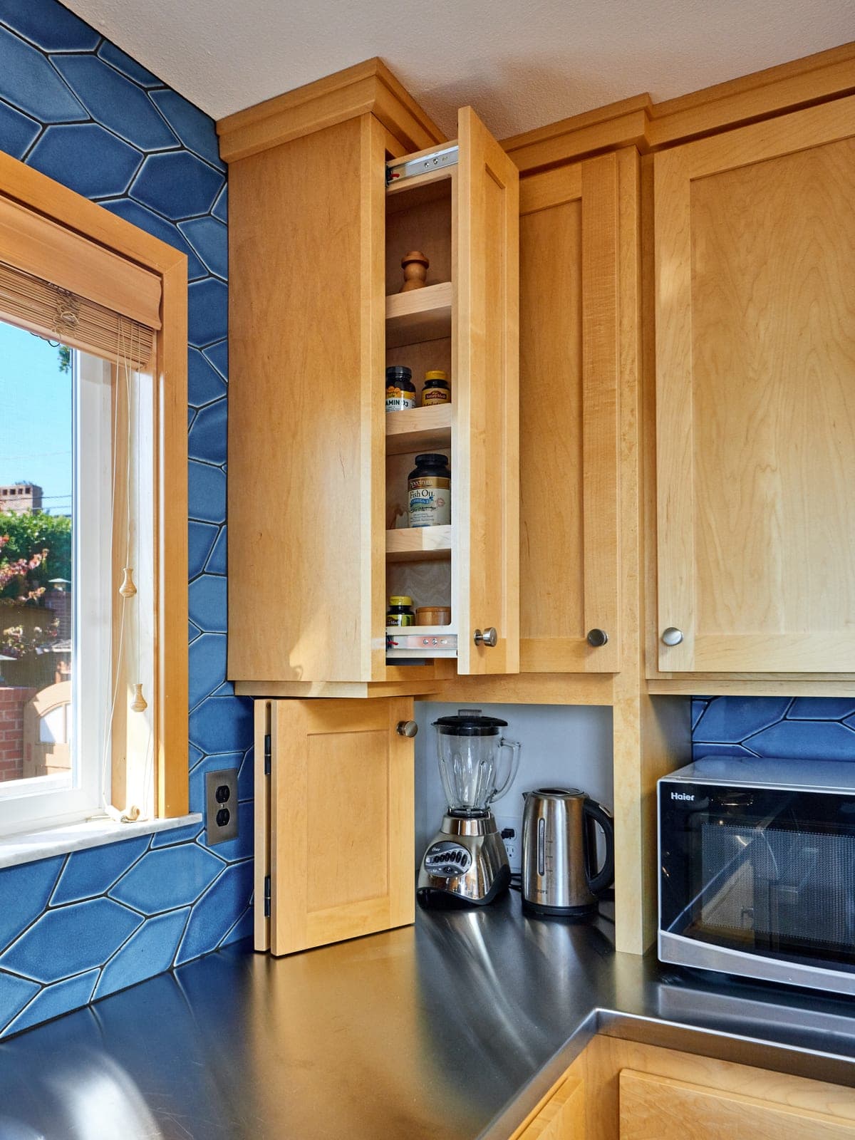 Corvallis Blue Kitchen Remodel — photo 9